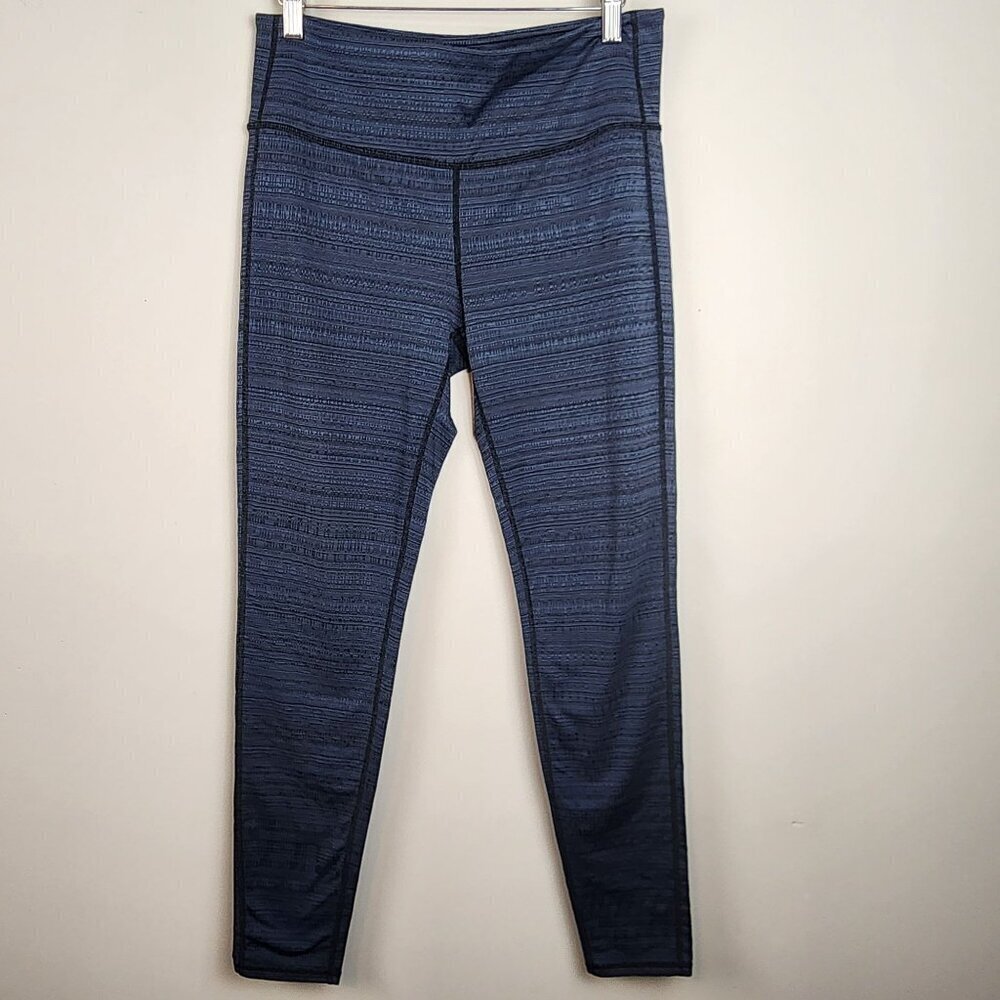 Athleta Leggings women Medium Blue Chaturanga Tight